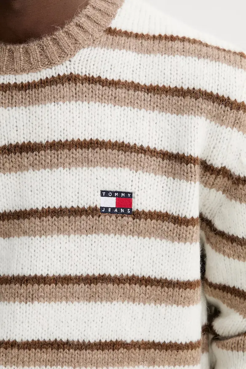 maglione con alpaca Beige miniatura 5