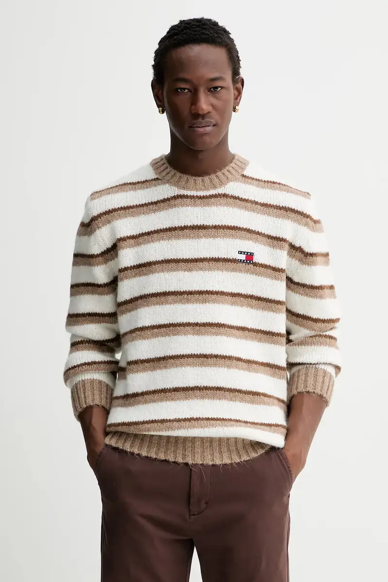 maglione con alpaca Beige