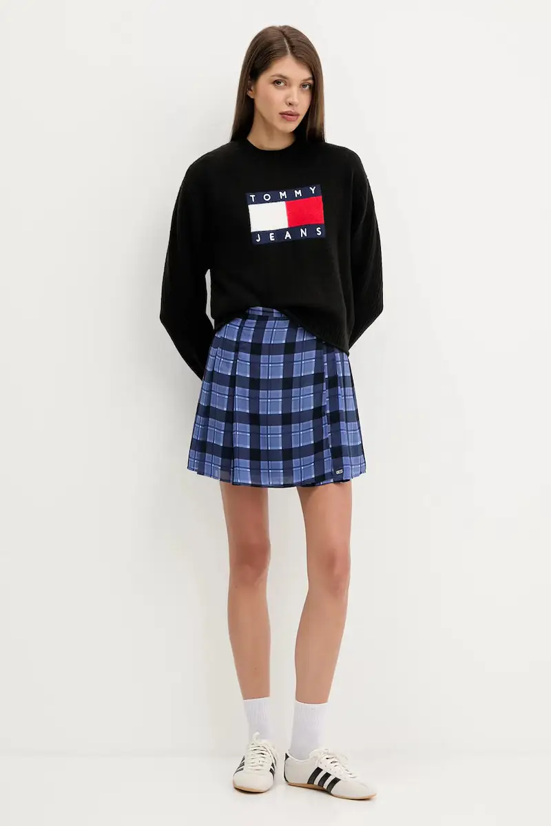 maglione con lana colore nero DW0DW21782 miniatura 2