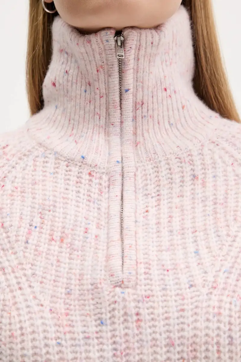 maglione con lana colore rosa DW0DW21686 miniatura 5