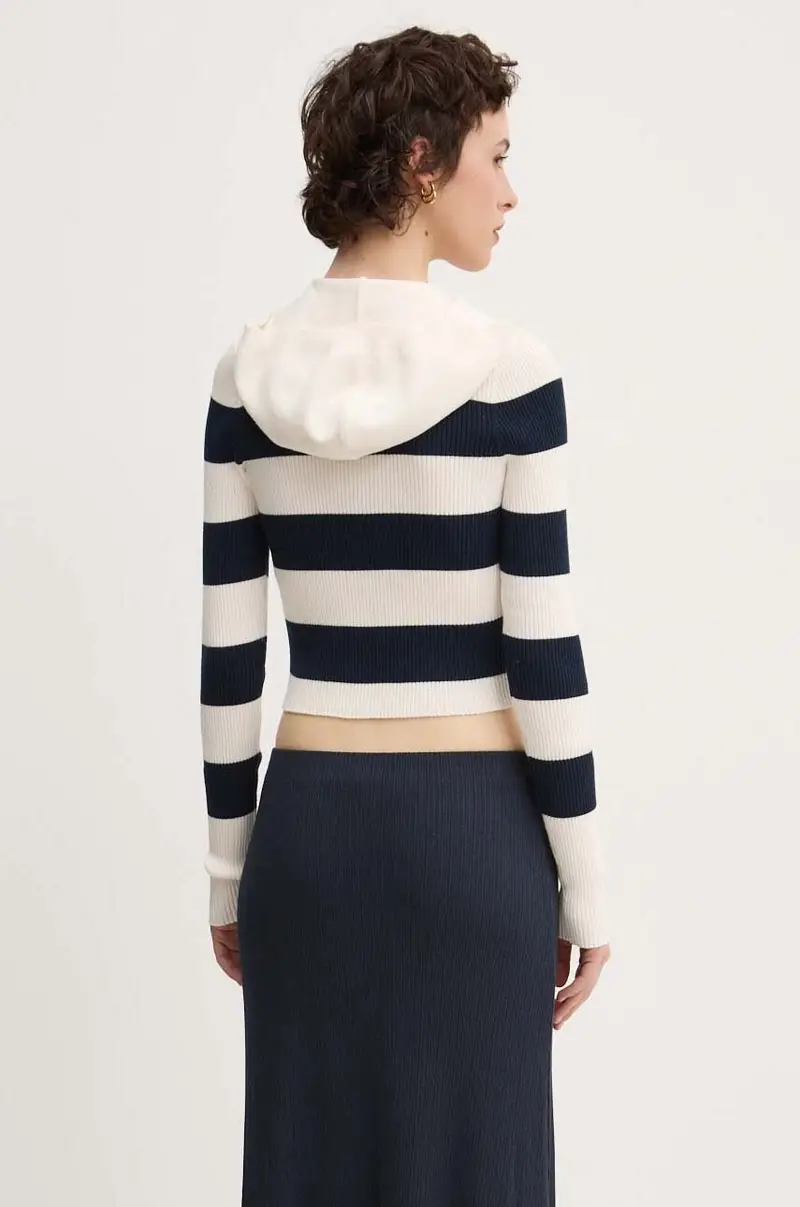 maglione donna colore beige DW0DW18679 miniatura 3