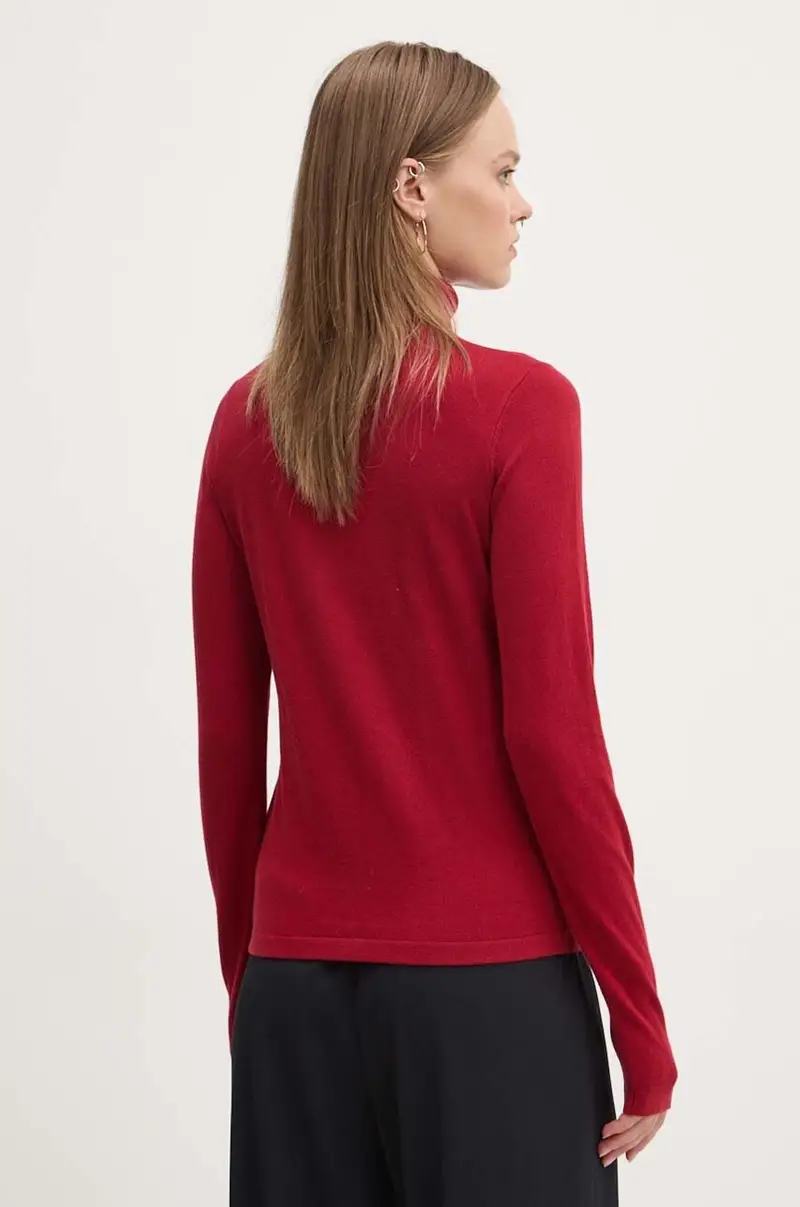 maglione donna colore granata DW0DW19686 miniatura 3