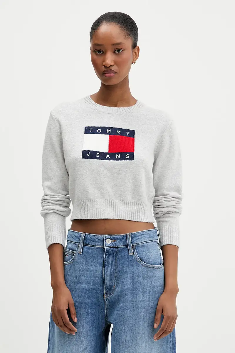 maglione donna colore grigio DW0DW21690