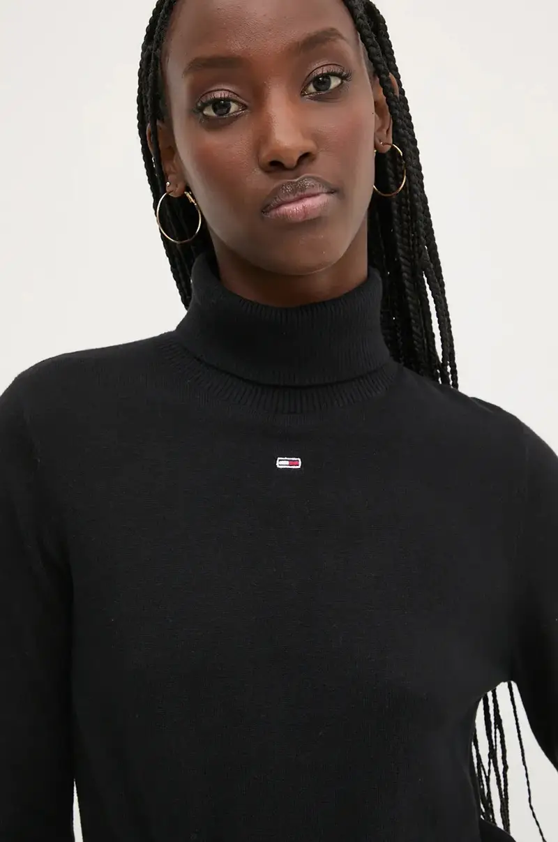 maglione donna colore nero DW0DW19686 miniatura 4