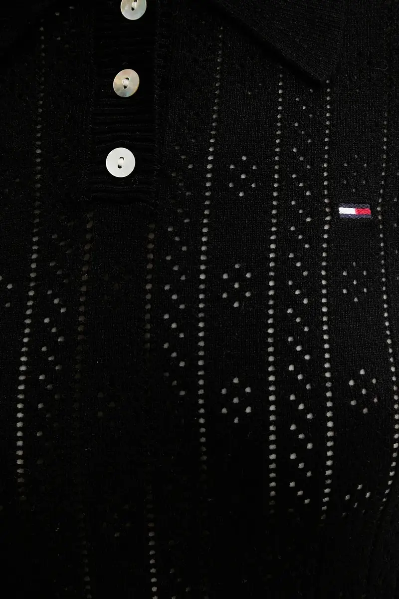 maglione donna colore nero DW0DW20965 miniatura 5