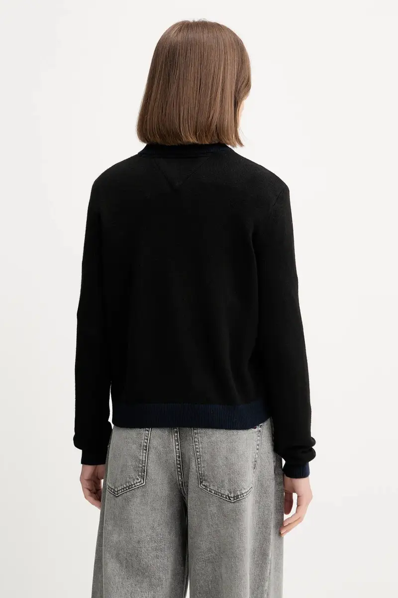 maglione donna colore nero DW0DW20970 miniatura 3