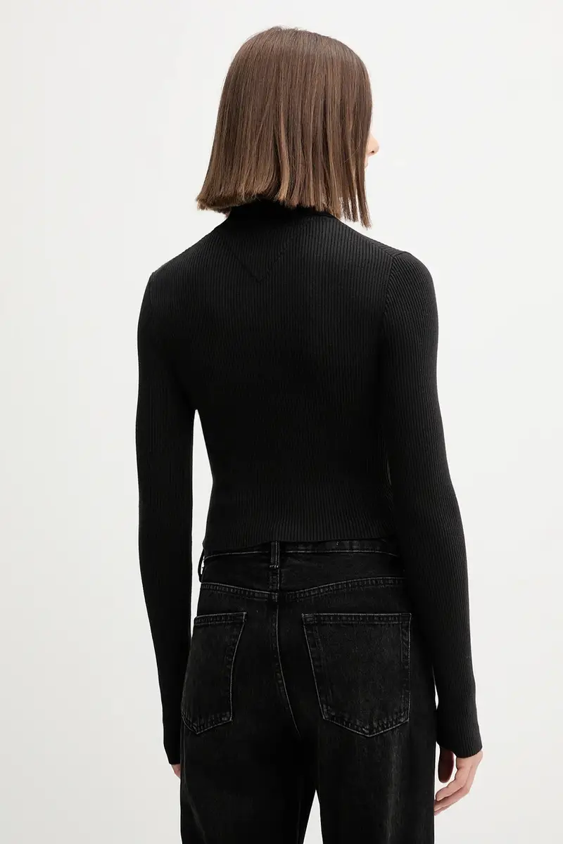 maglione donna colore nero DW0DW21829 miniatura 3