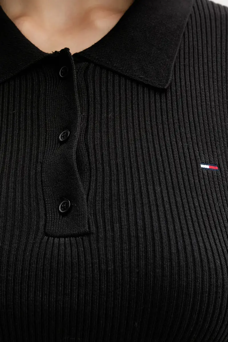 maglione donna colore nero DW0DW21829 miniatura 5