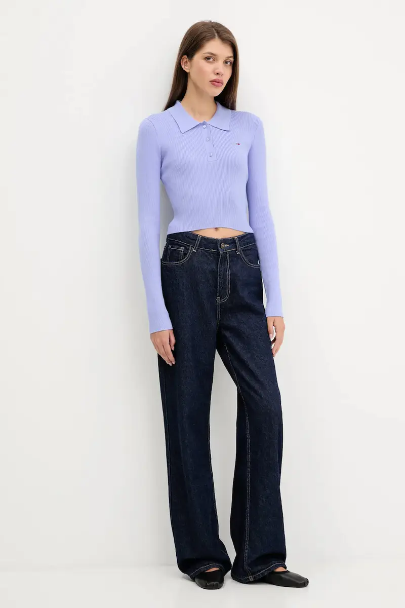 maglione donna DW0DW21829 Violetto miniatura 2