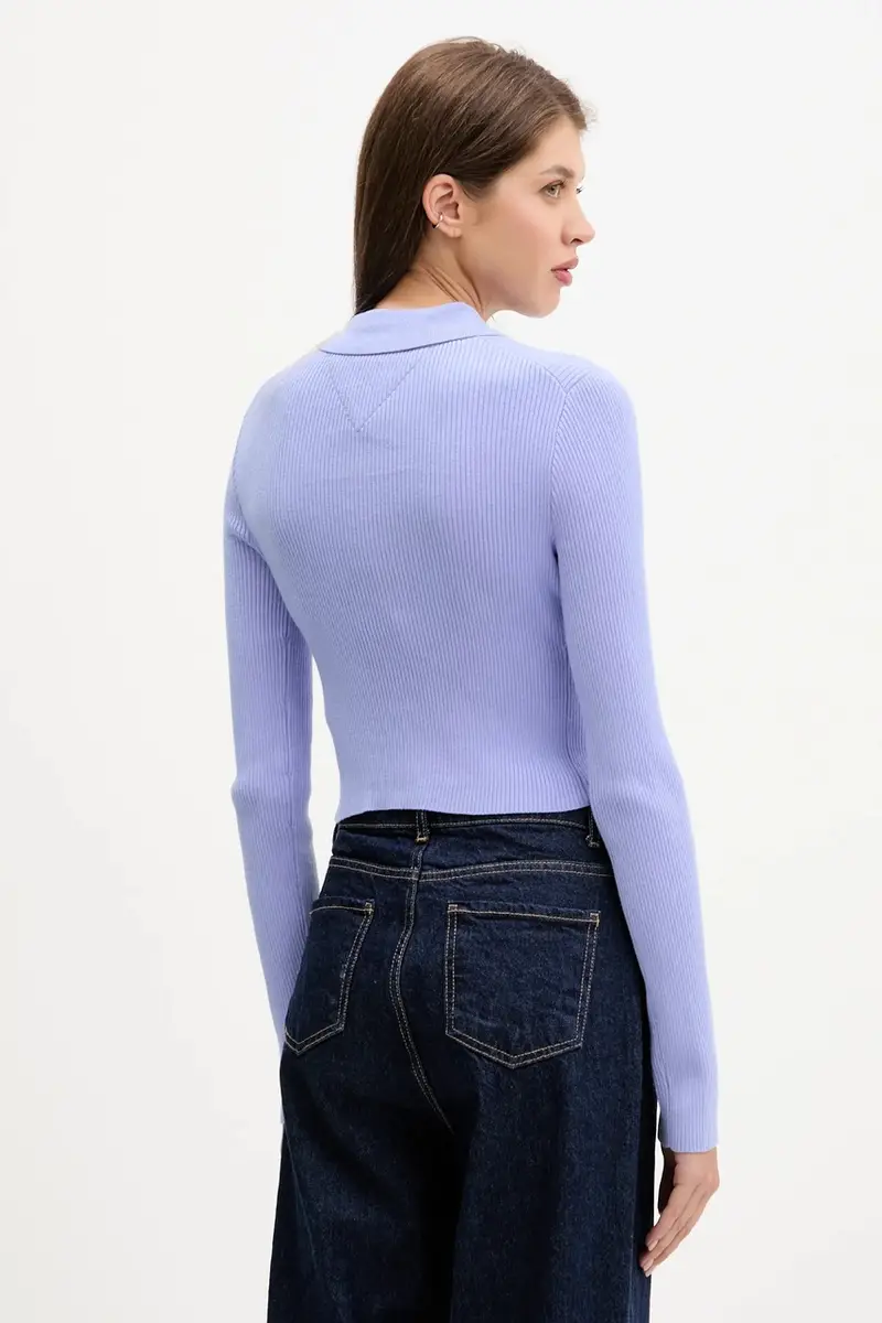 maglione donna DW0DW21829 Violetto miniatura 3