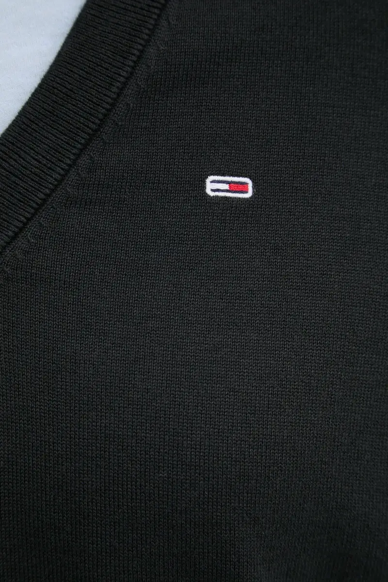 maglione in cotone colore nero DW0DW19888 miniatura 5