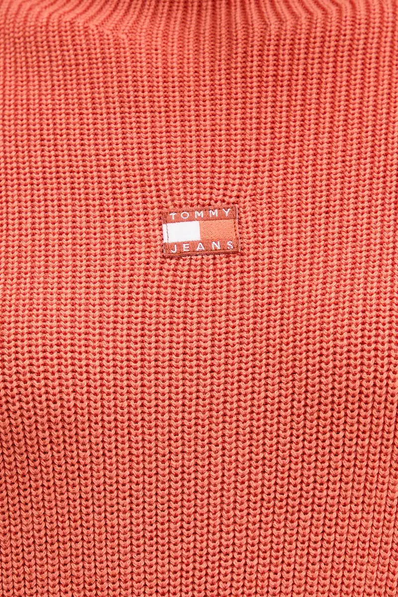 maglione in cotone donna colore arancione DW0DW21676 miniatura 5