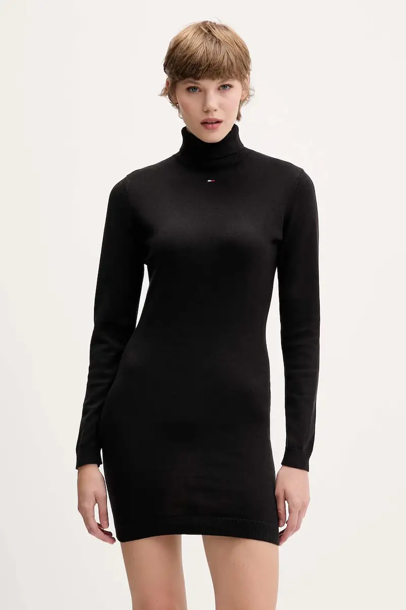 maglione in cotone donna colore nero DW0DW21672