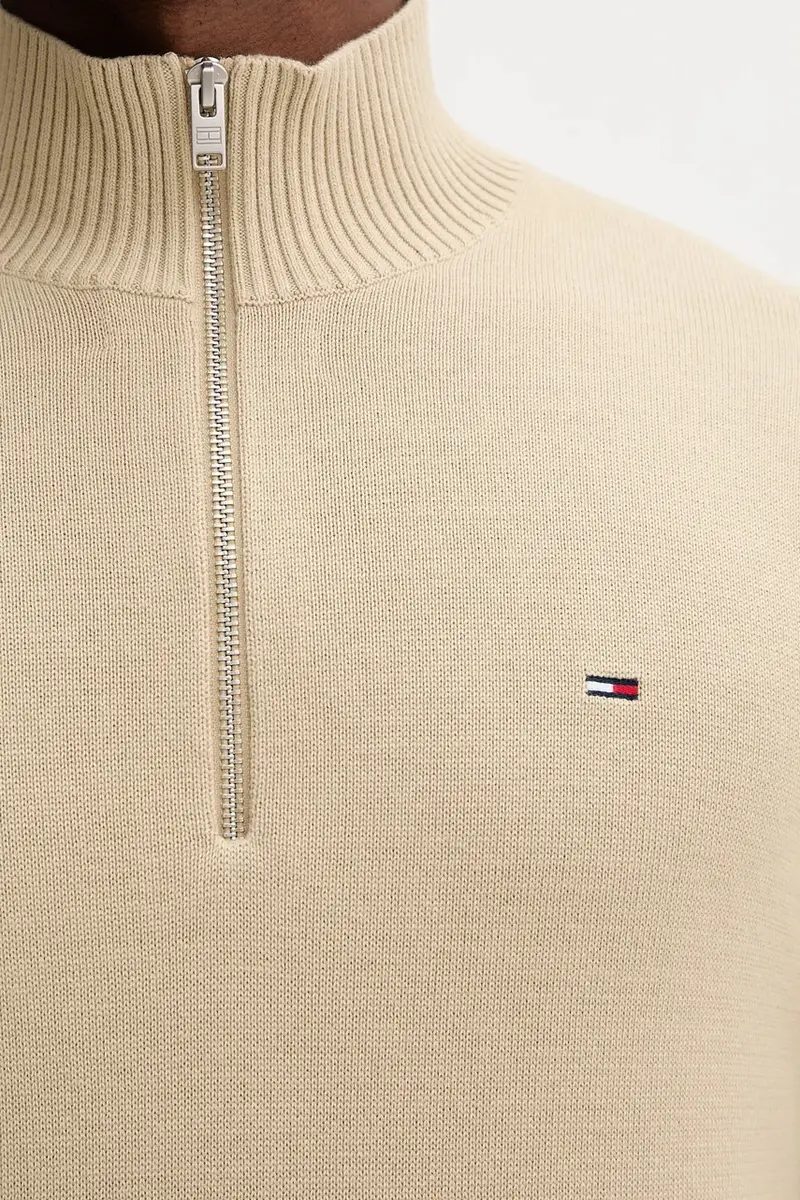 maglione in cotone uomo colore beige DM0DM21654 miniatura 5