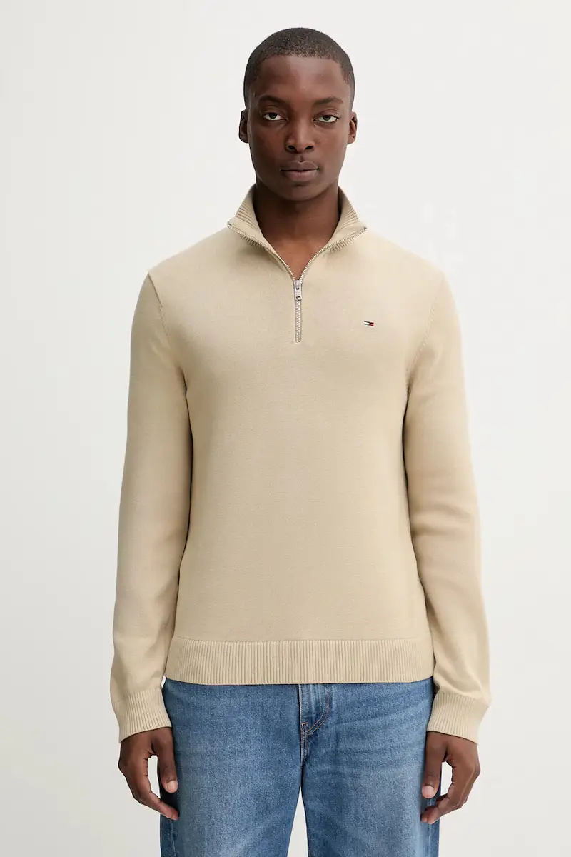 maglione in cotone uomo colore beige DM0DM21654