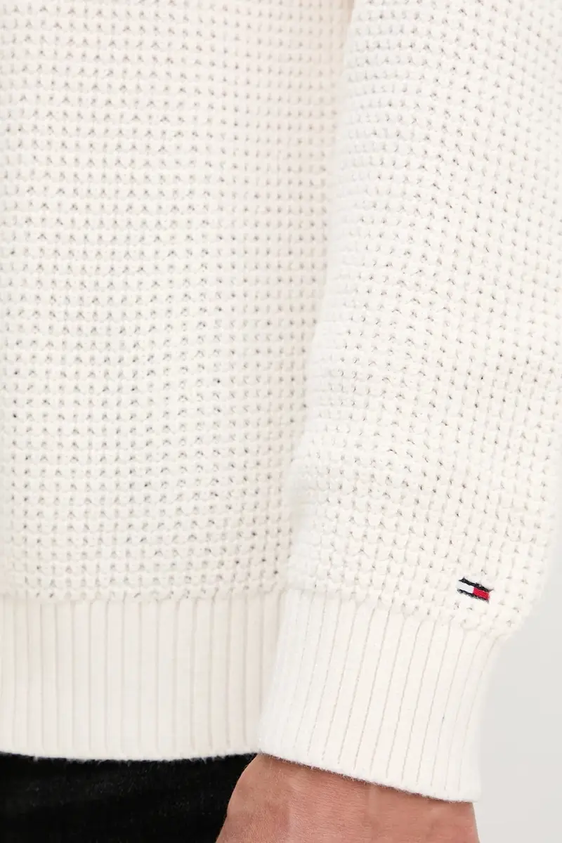 maglione in cotone uomo colore beige DM0DM22098 miniatura 5