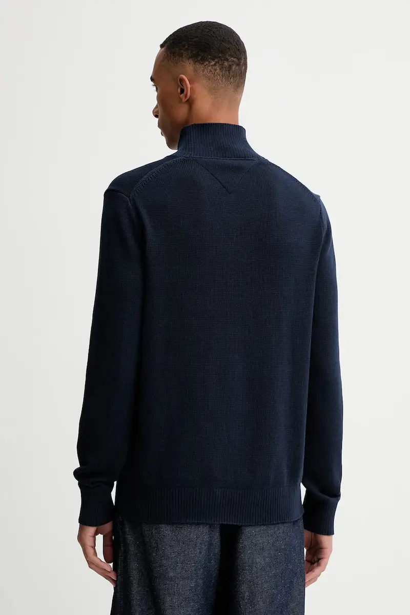 maglione in cotone uomo colore blu navy DM0DM22096 miniatura 3