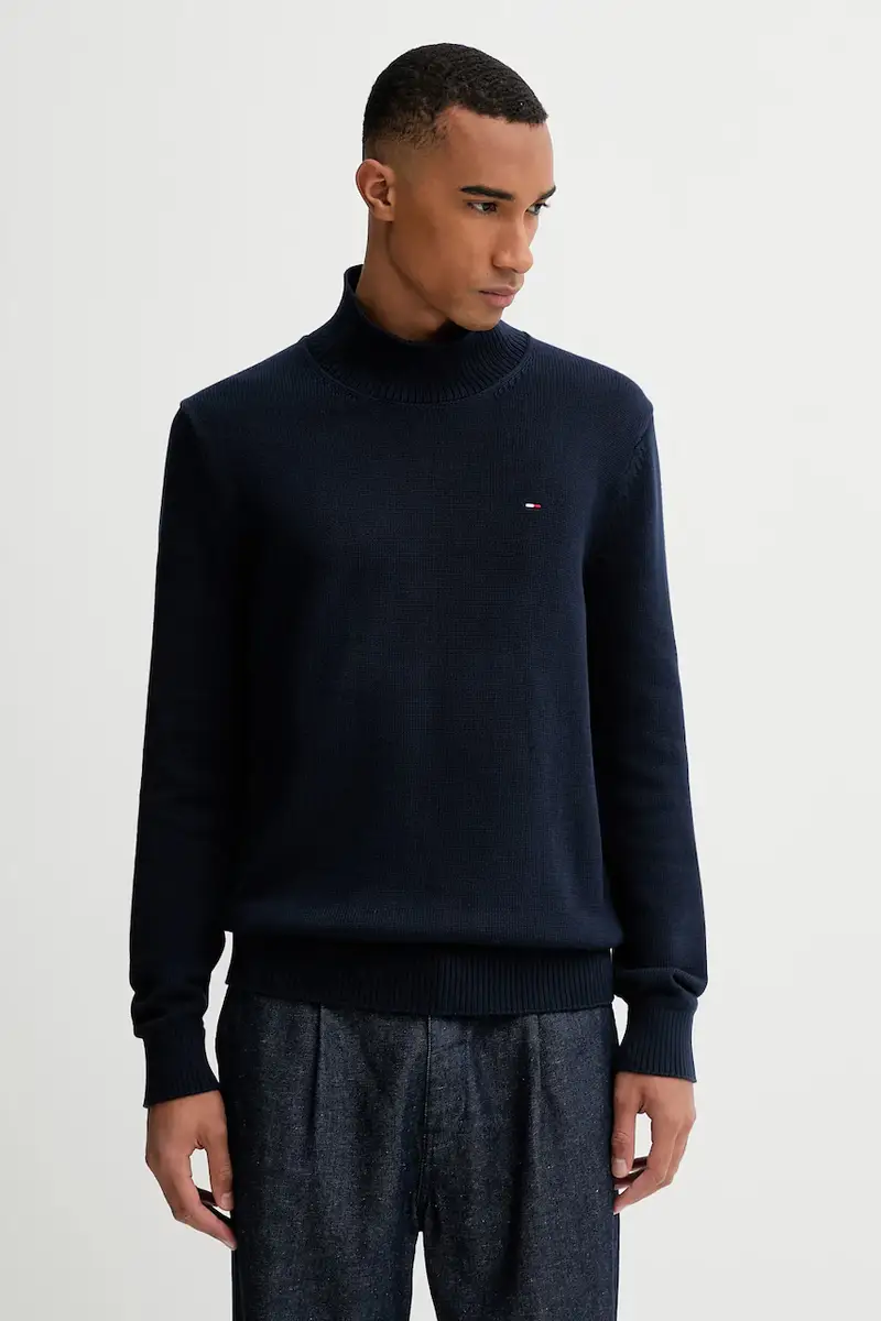 maglione in cotone uomo colore blu navy DM0DM22096