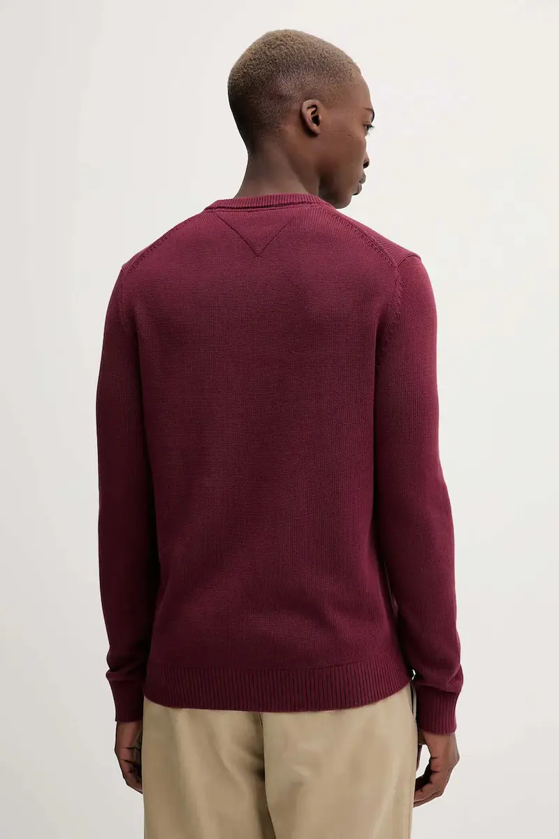 maglione in cotone uomo colore granata DM0DM21787 miniatura 3