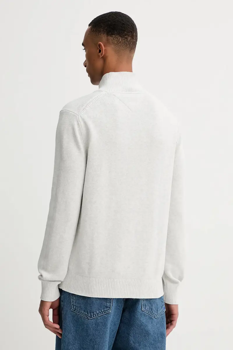 maglione in cotone uomo colore grigio DM0DM22096 miniatura 3