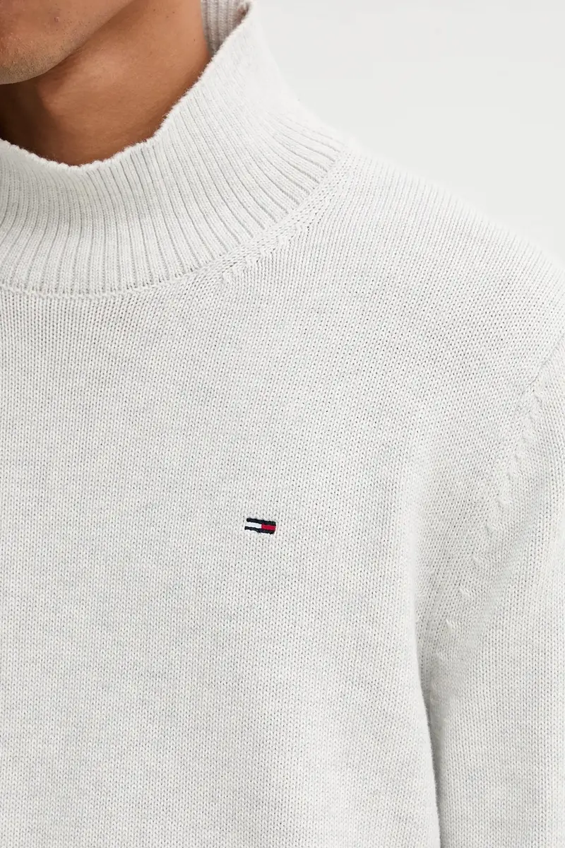 maglione in cotone uomo colore grigio DM0DM22096 miniatura 5