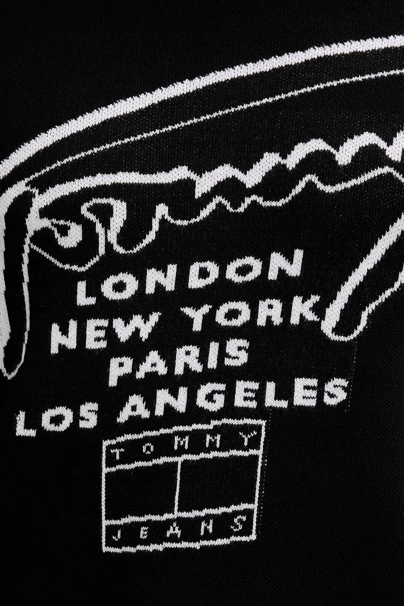 maglione in cotone uomo colore nero DM0DM22253 miniatura 5