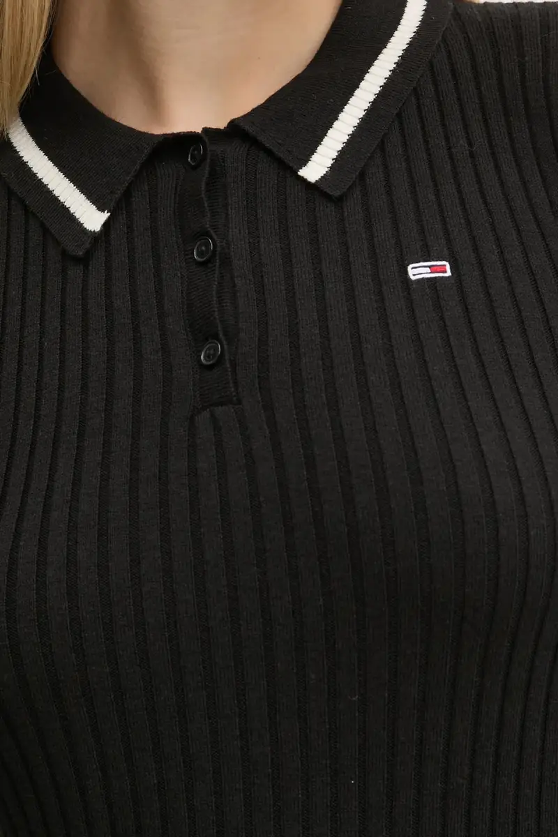 maglione in misto lana donna colore nero DW0DW19887 miniatura 5