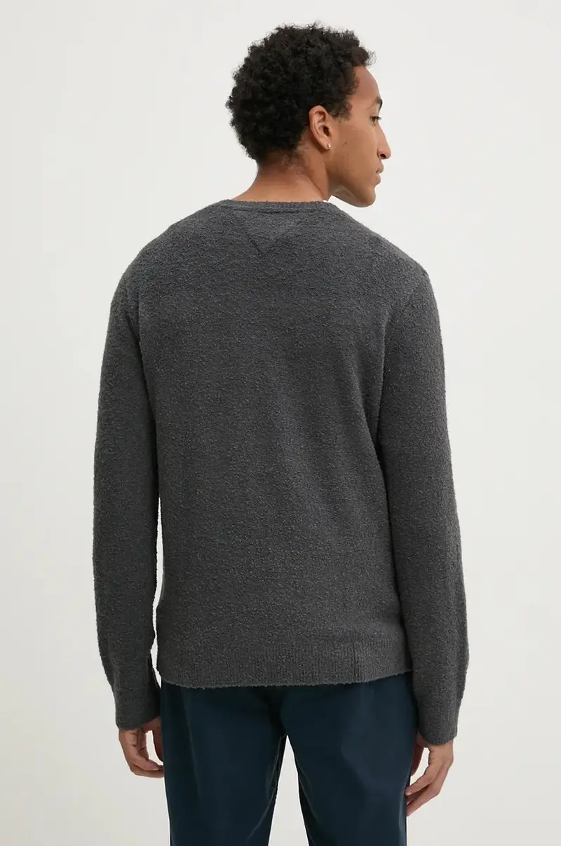 maglione in misto lana Grigio miniatura 3