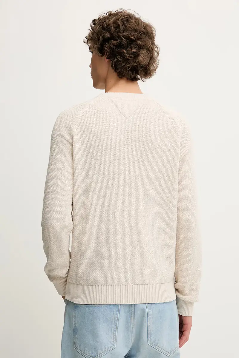 maglione uomo colore beige DM0DM21655 miniatura 3