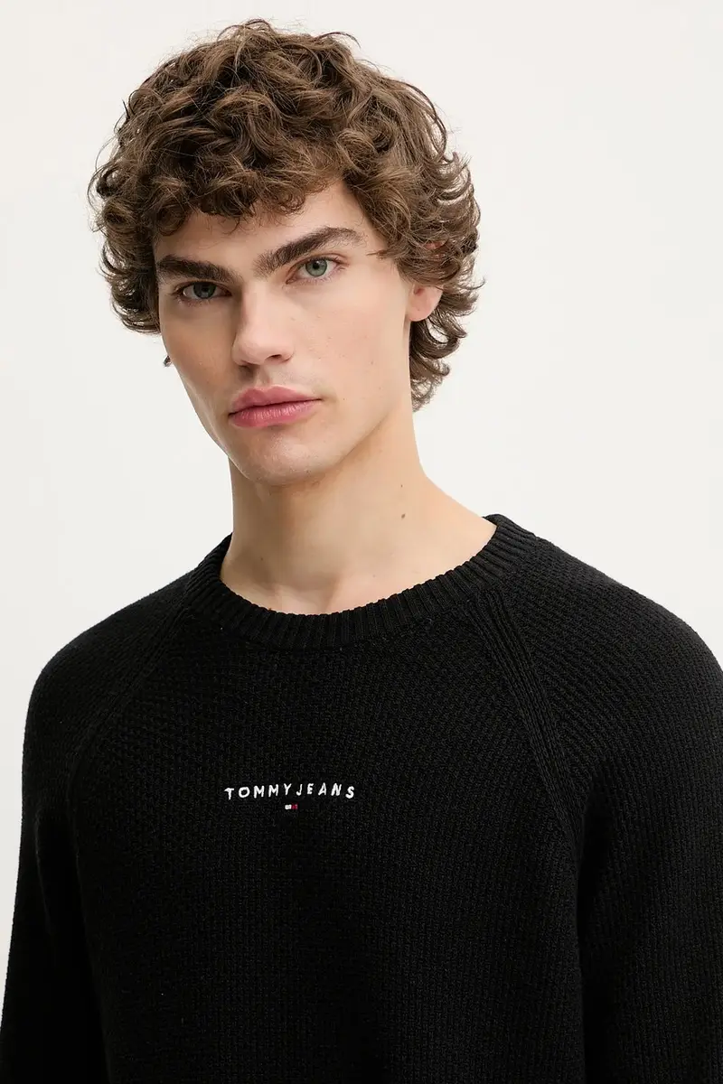 maglione uomo colore nero DM0DM21655 miniatura 4