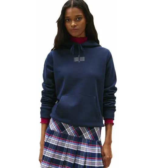 Multi Linear W - felpa con cappuccio - donna Blue