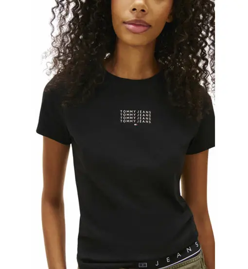 Multi Linear W - T-shirt - donna Black