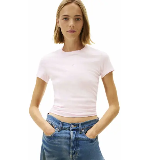 Multi Linear W - T-shirt - donna Light Pink