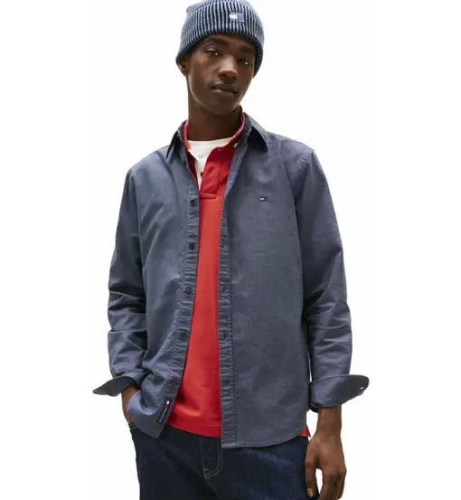 Tommy Jeans Oxford Uomo Blu 3471254