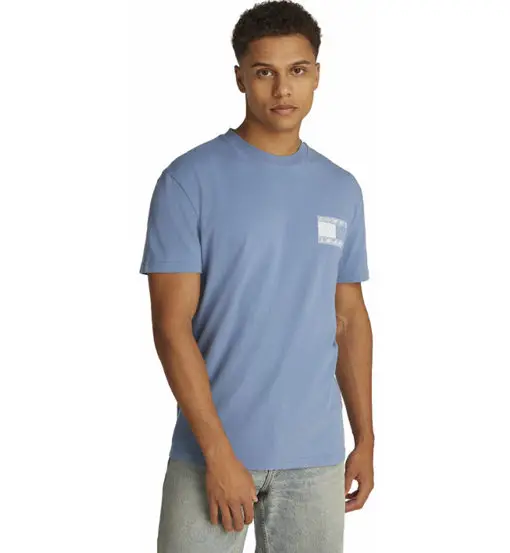 Paisley Flafg - Tshirt - uomo Blue