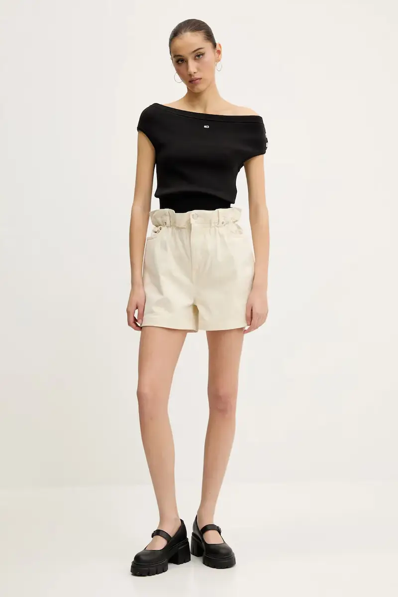 pantaloncini colore beige DW0DW21656 miniatura 2