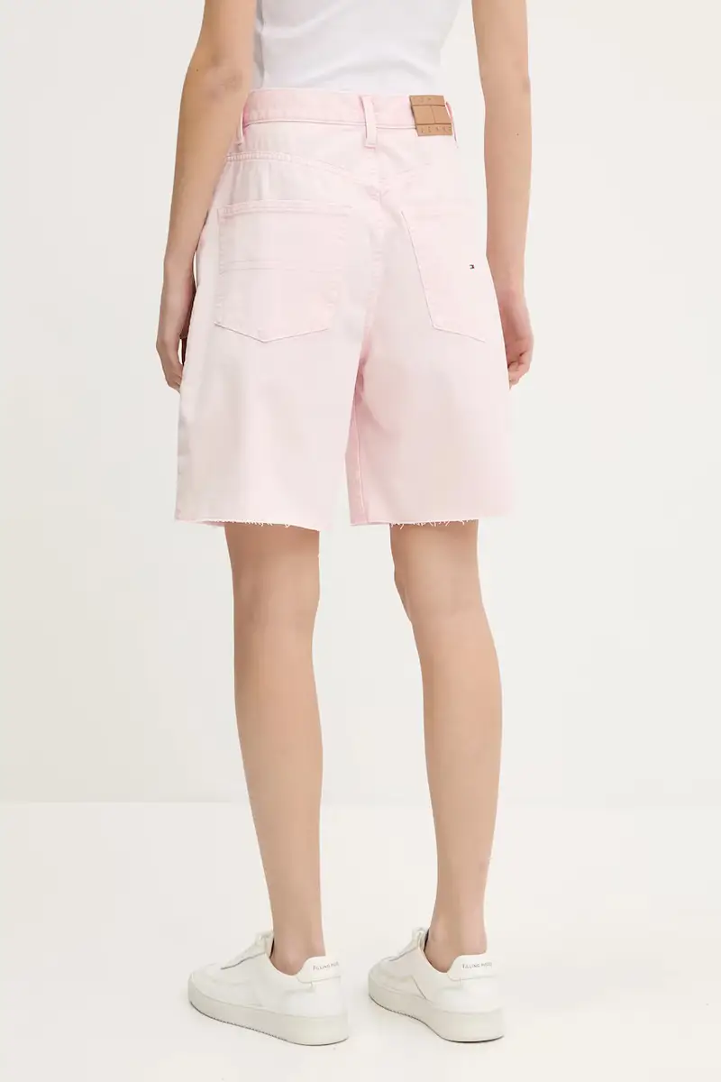 pantaloncini di jeans colore rosa DW0DW21646 miniatura 3