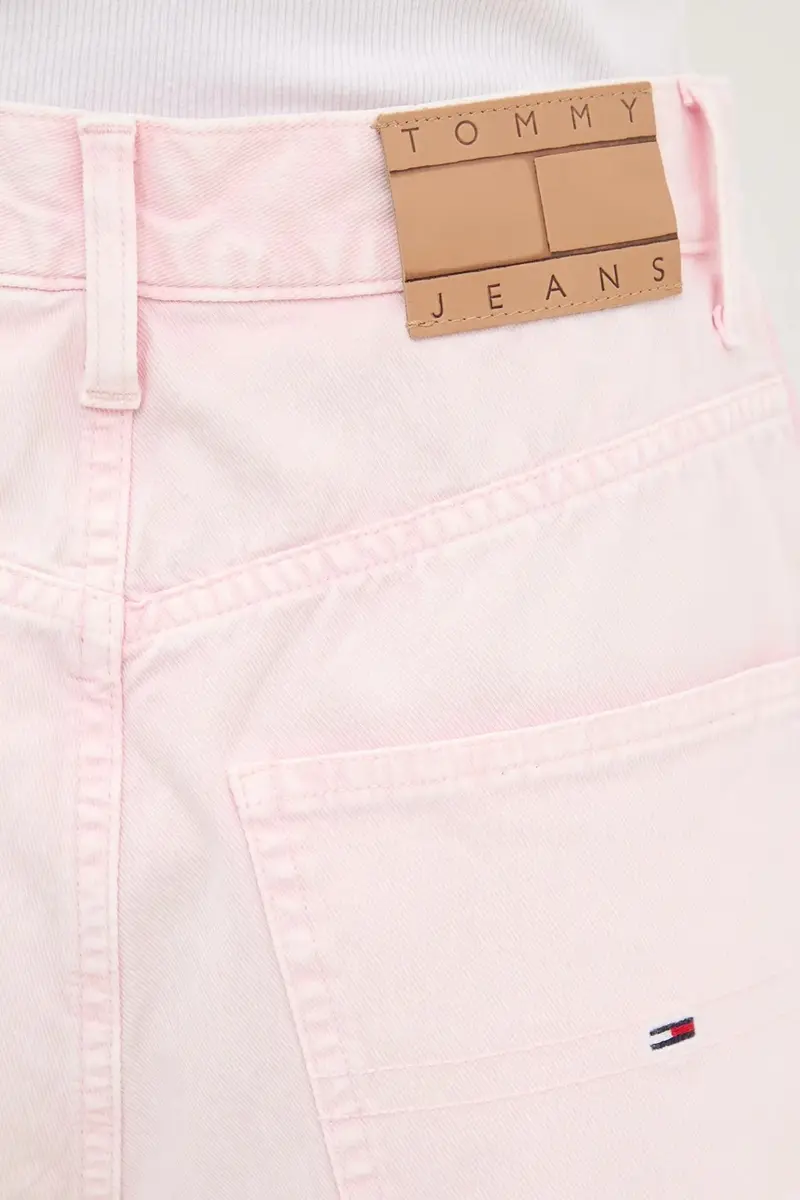 pantaloncini di jeans colore rosa DW0DW21646 miniatura 4