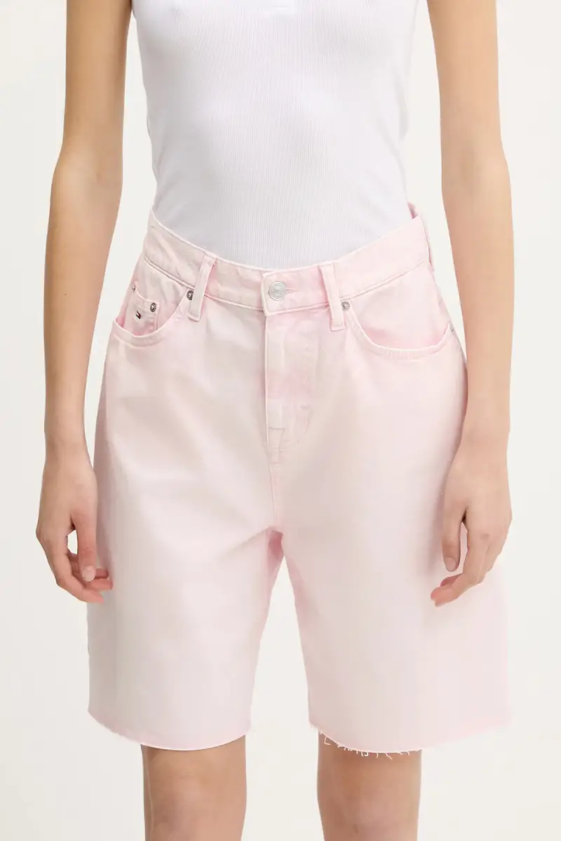 pantaloncini di jeans colore rosa DW0DW21646