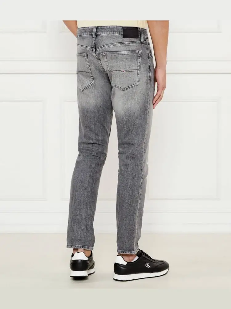 pantalone grigio uomo mini logo miniatura 2