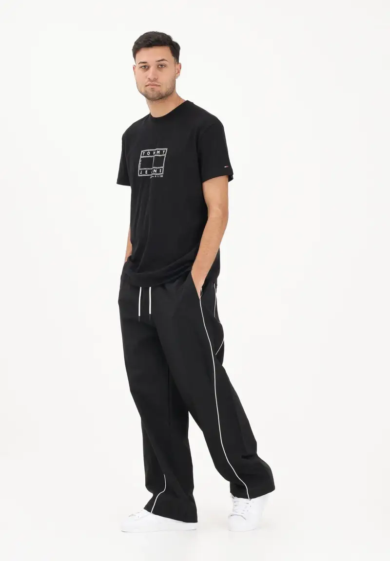 Pantalone sportivo Theo nero da uomo miniatura 2