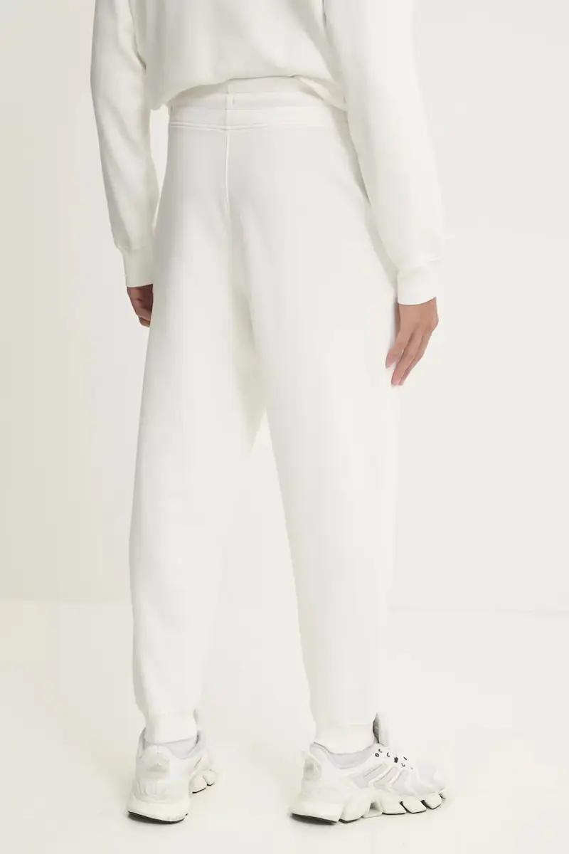 pantaloni della tuta di cotone colore beige con applicazione DM0DM21277 miniatura 3