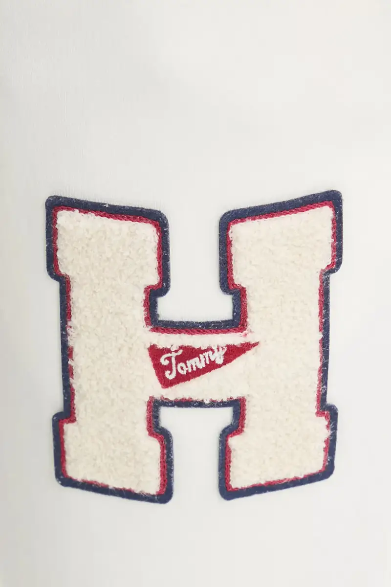 pantaloni della tuta di cotone colore beige con applicazione DM0DM21277 miniatura 4