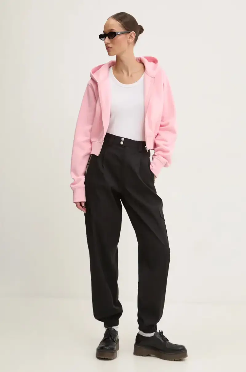 pantaloni donna colore nero DW0DW18592 miniatura 2