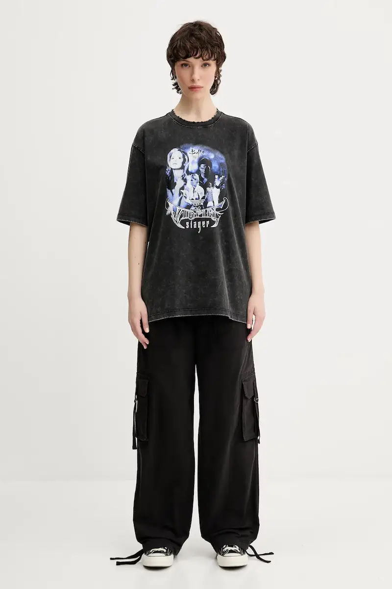 pantaloni donna colore nero DW0DW20995 miniatura 2