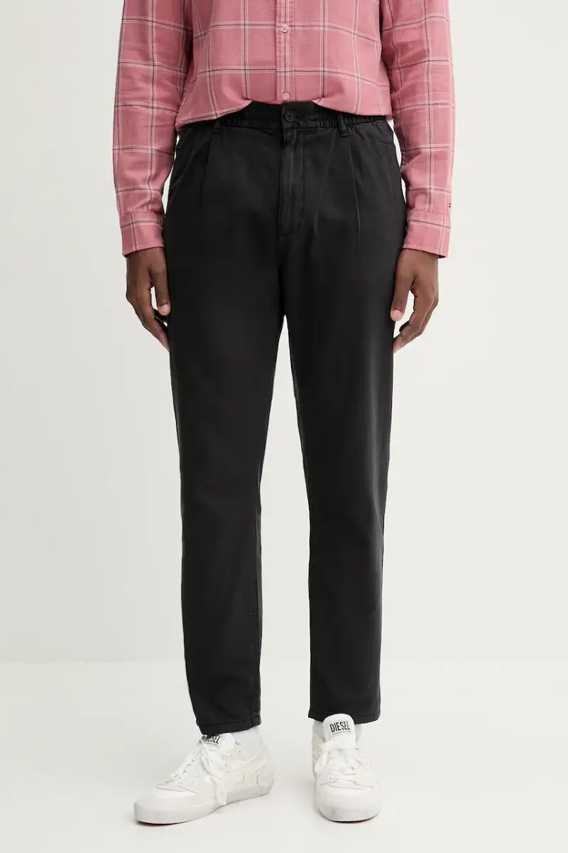 pantaloni in cotone uomo colore nero DM0DM21705