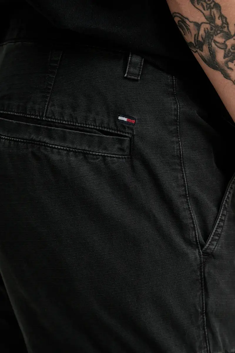 pantaloni in cotone uomo colore nero DM0DM21791 miniatura 4