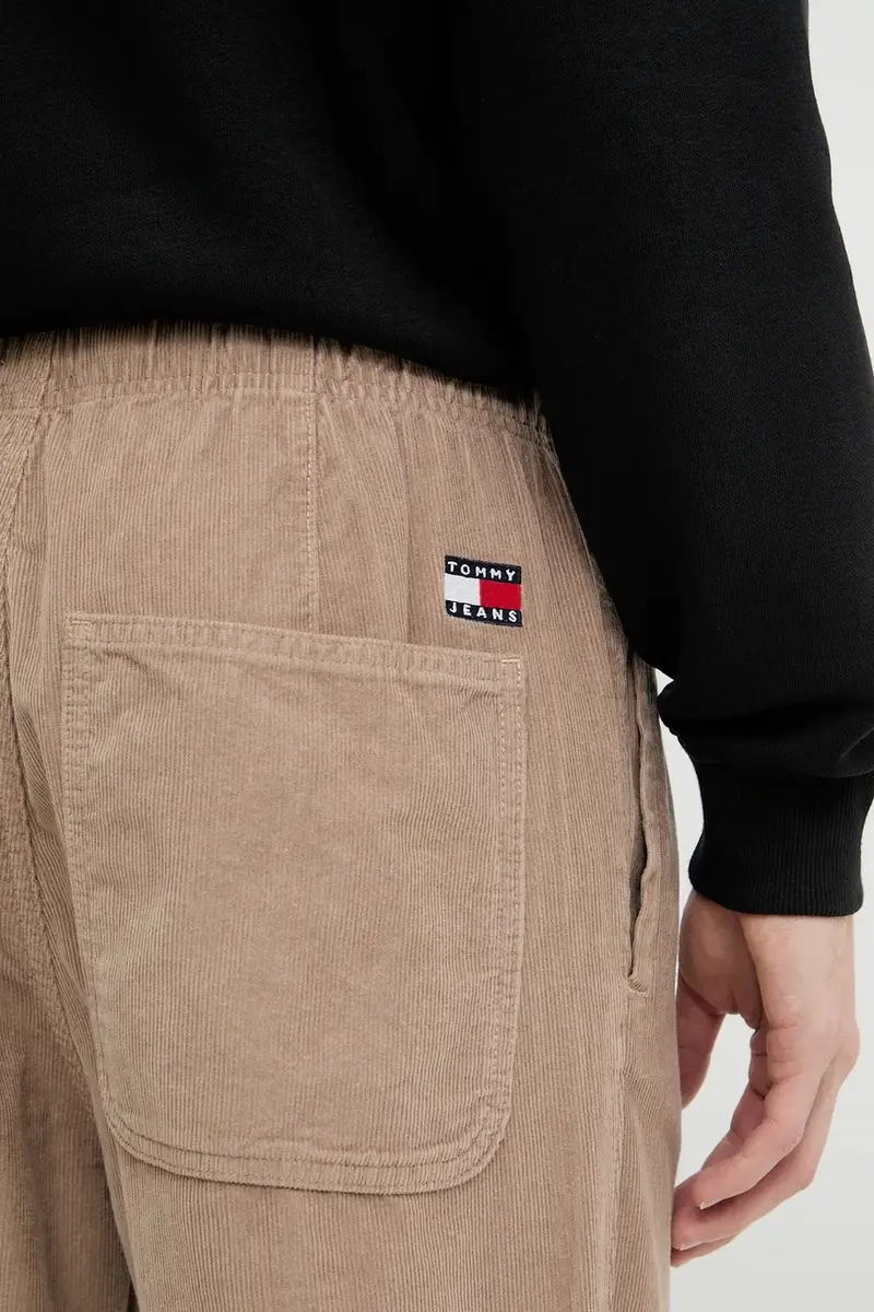 pantaloni in velluto a coste Marrone miniatura 4