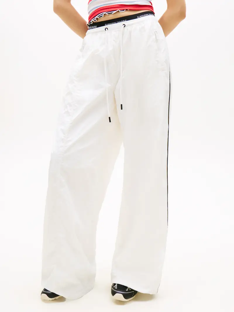 Pantaloni nero / bianco miniatura 2