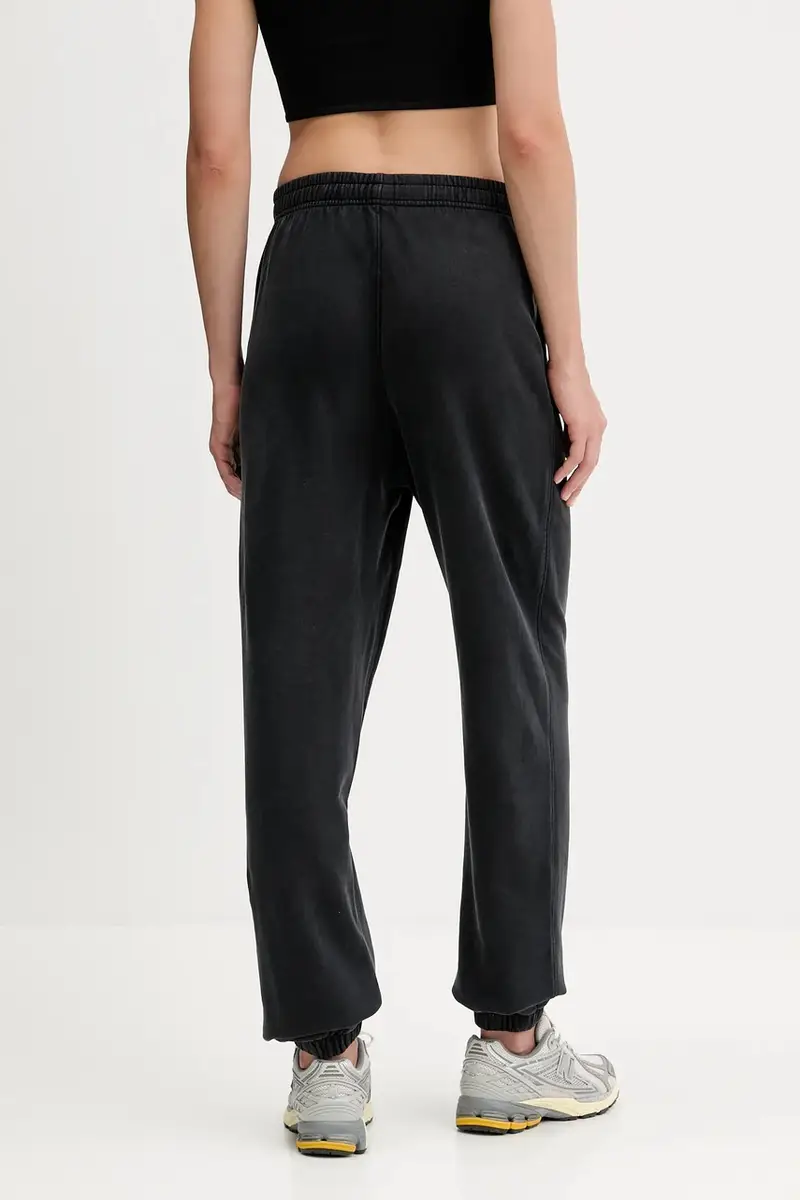 pantaloni tuta di cotone donna colore nero DW0DW21702 miniatura 3